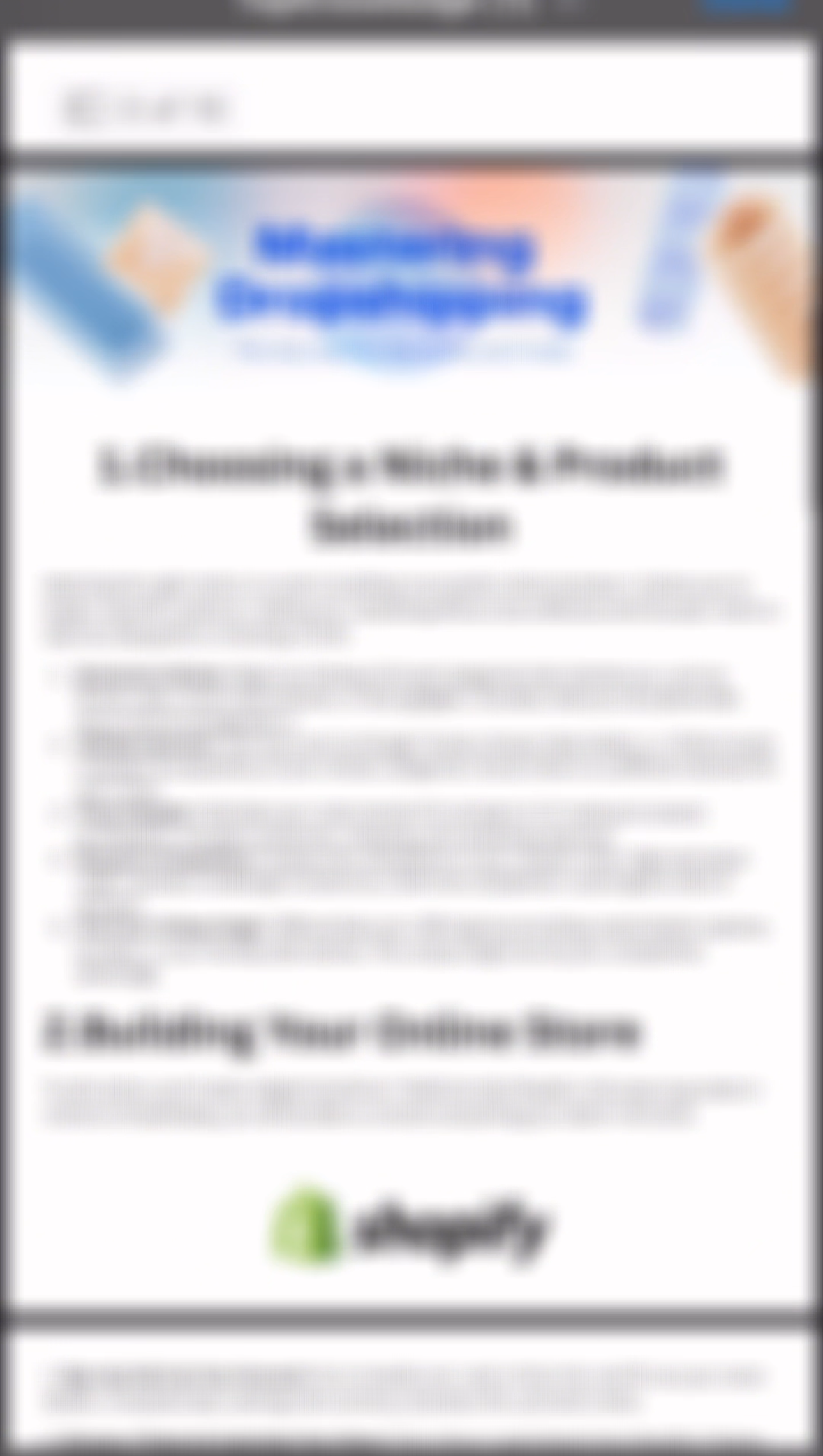 How to Build your Online Store